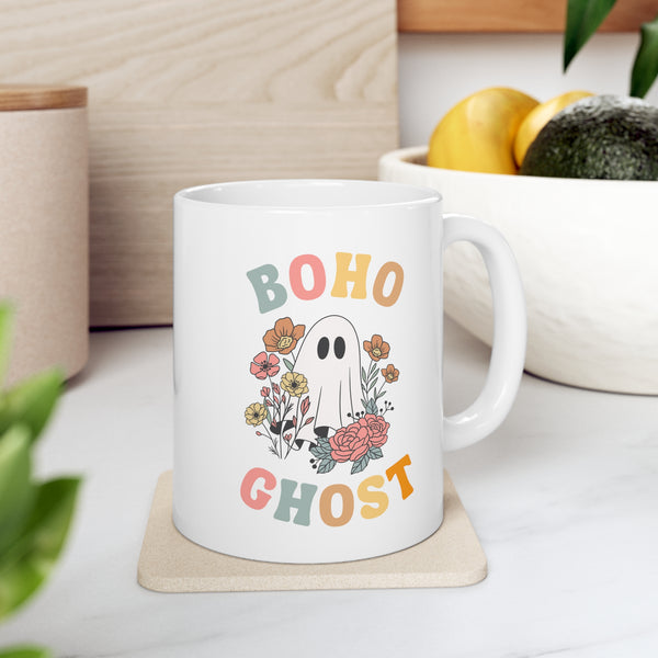 Boho Ghost 16 Ounce Glass Cup